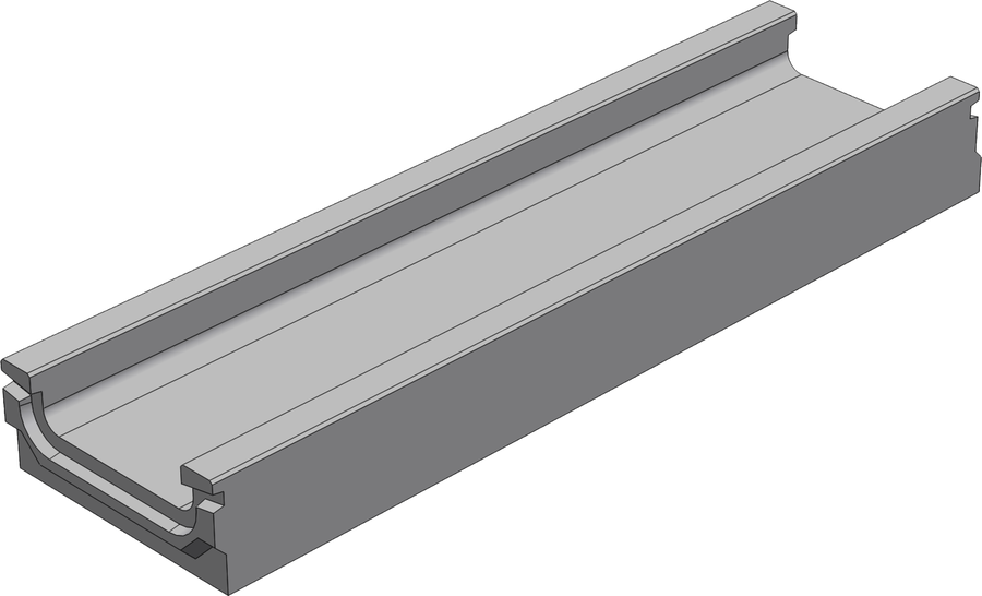 Бетонные лотки серии DN 100